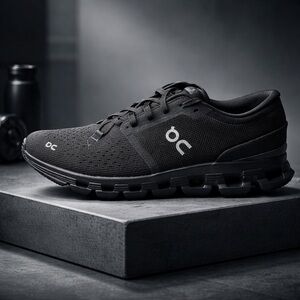 On Cloud X Women's Size 9.5. New in box. Black on Black